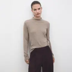 MANGO - Sweater Punto Lúrex Mujer