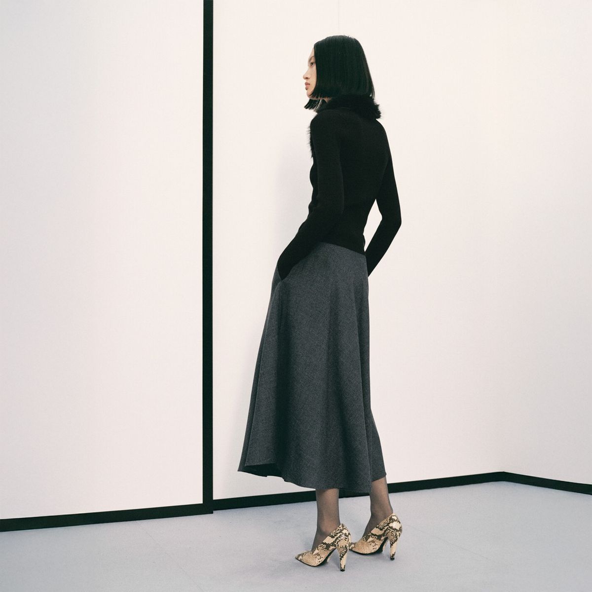 MANGO - Cárdigan Cuello Pelo Mujer Mango