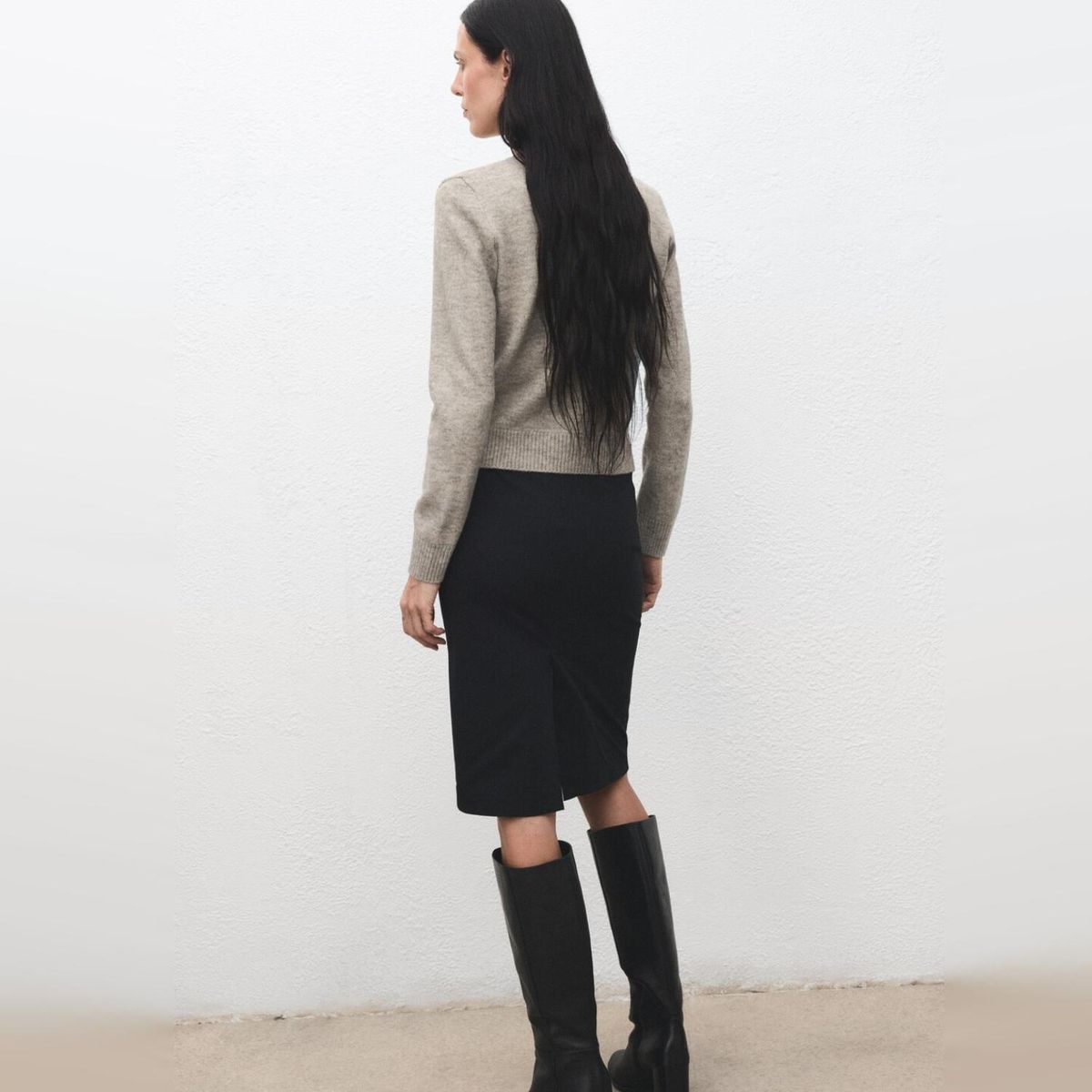 MANGO - Cárdigan Punto Botones Mujer Mango