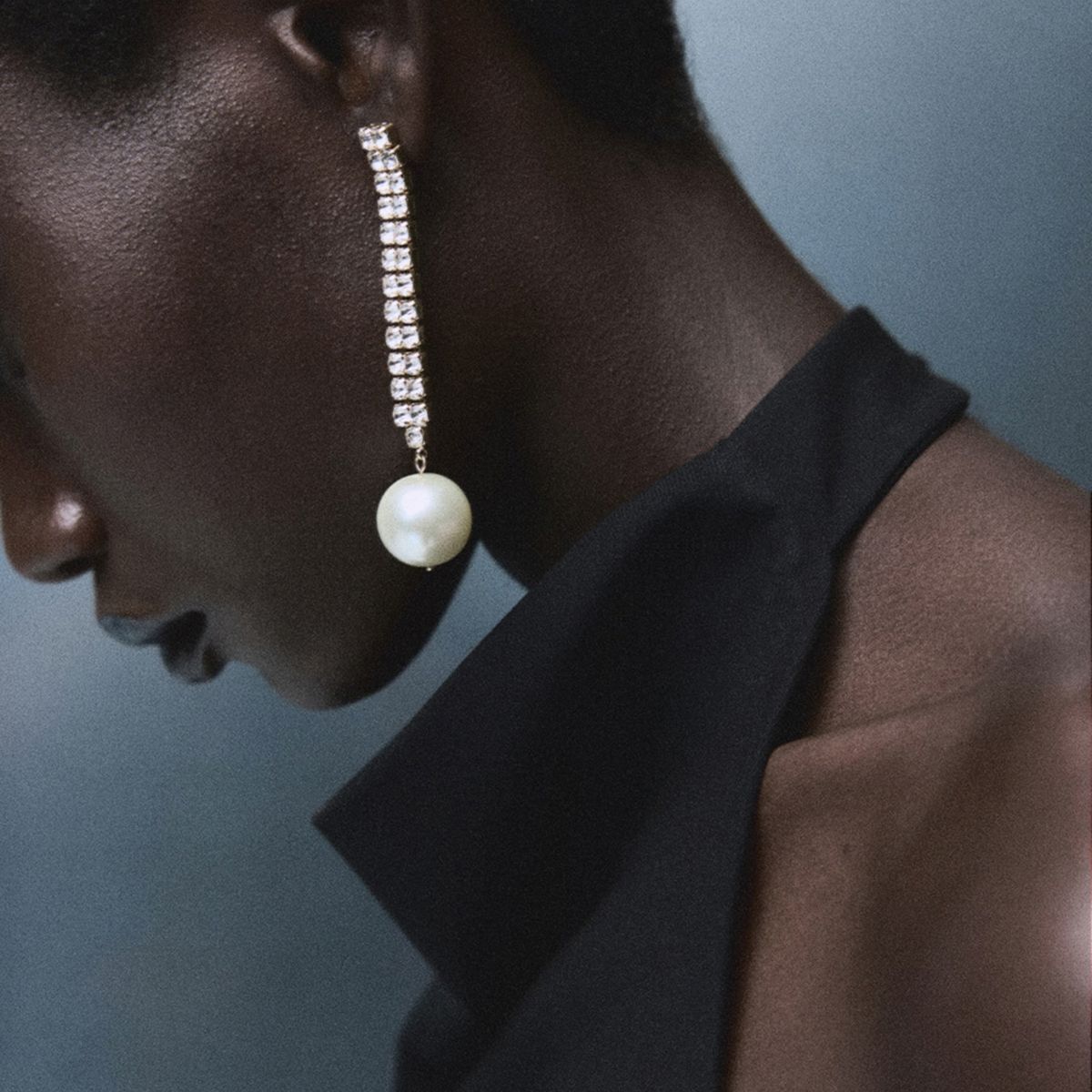 MANGO - Aros Colgantes Perla Combinados Mujer Mango