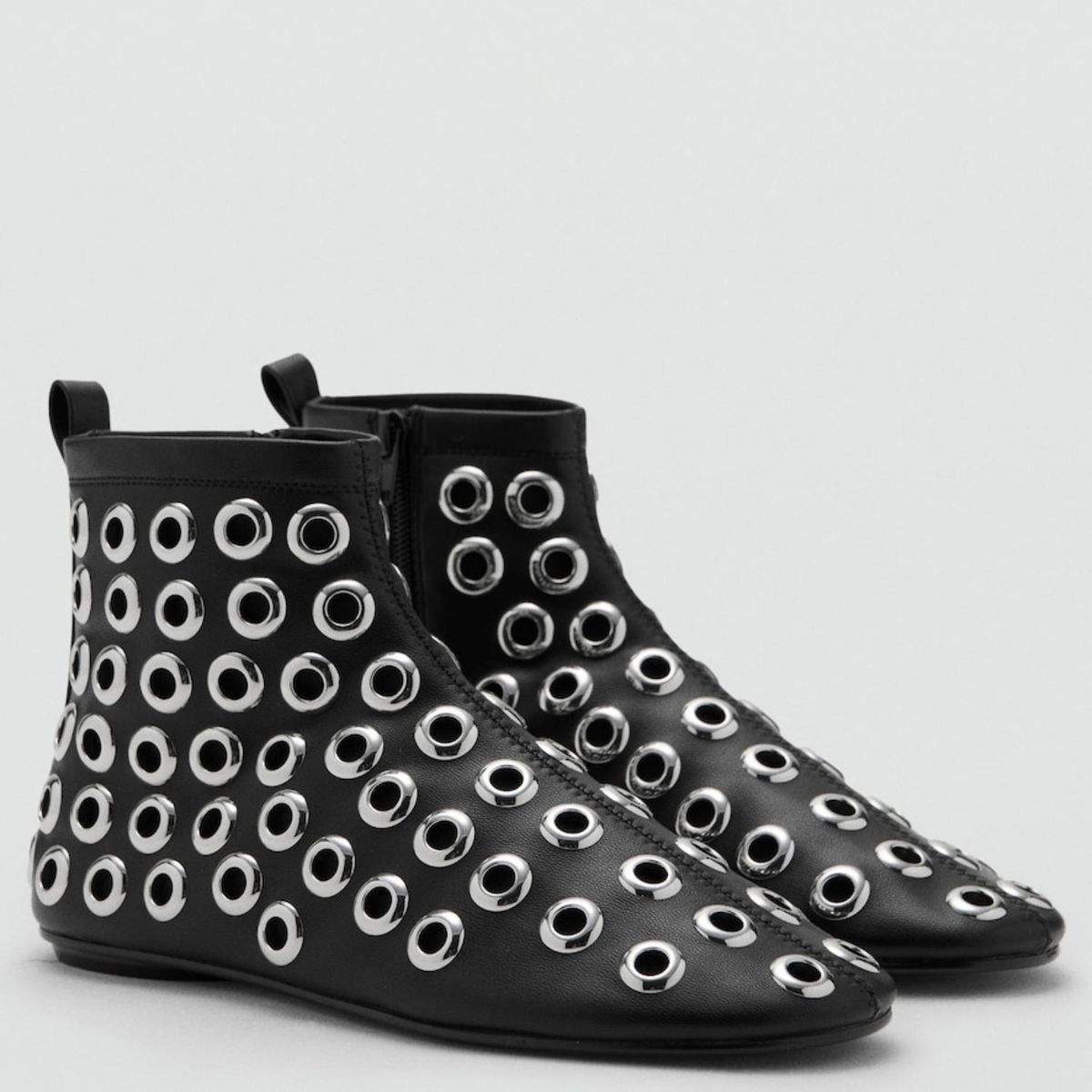 MANGO - Botín Mujer Negro Mango