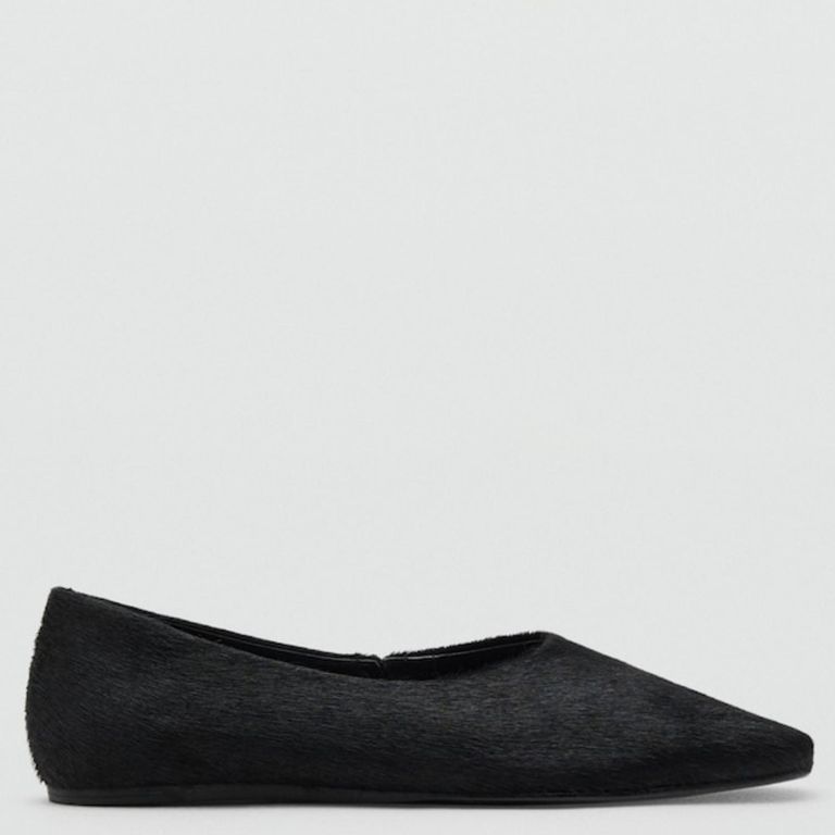 Zapato Casual Mujer Cuero Negro