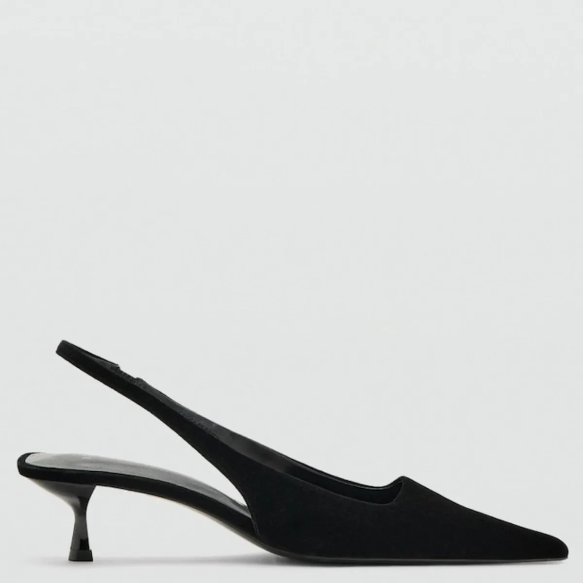 MANGO - Zapato Casual Mujer Negro Mango