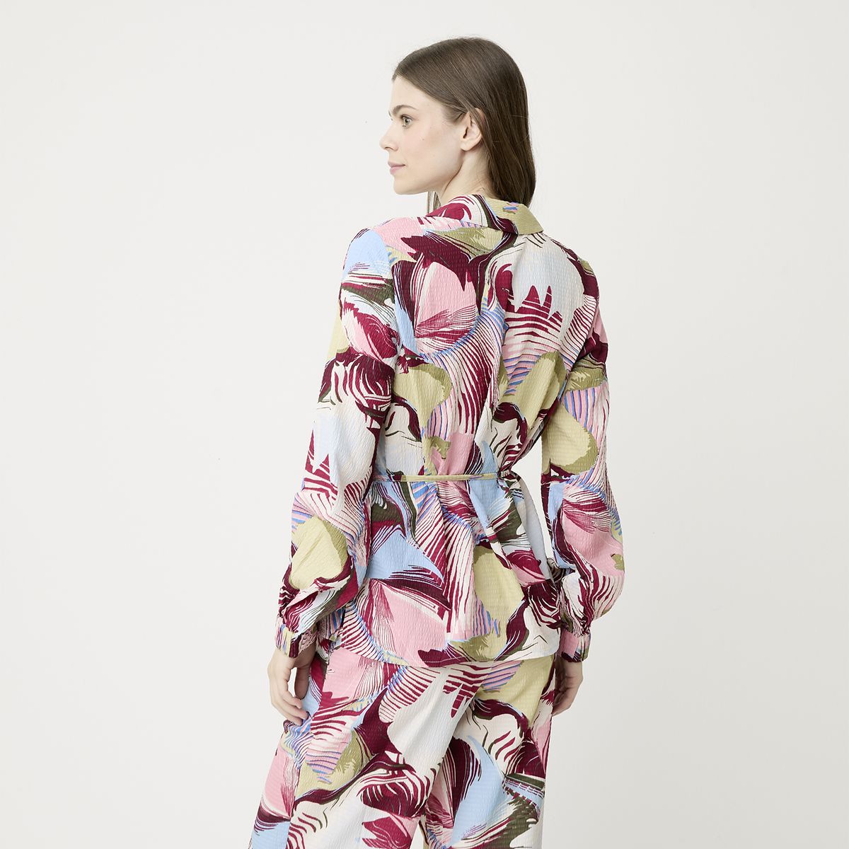 VERO MODA - Blusa Estampada Manga Larga  Mujer Vero Moda