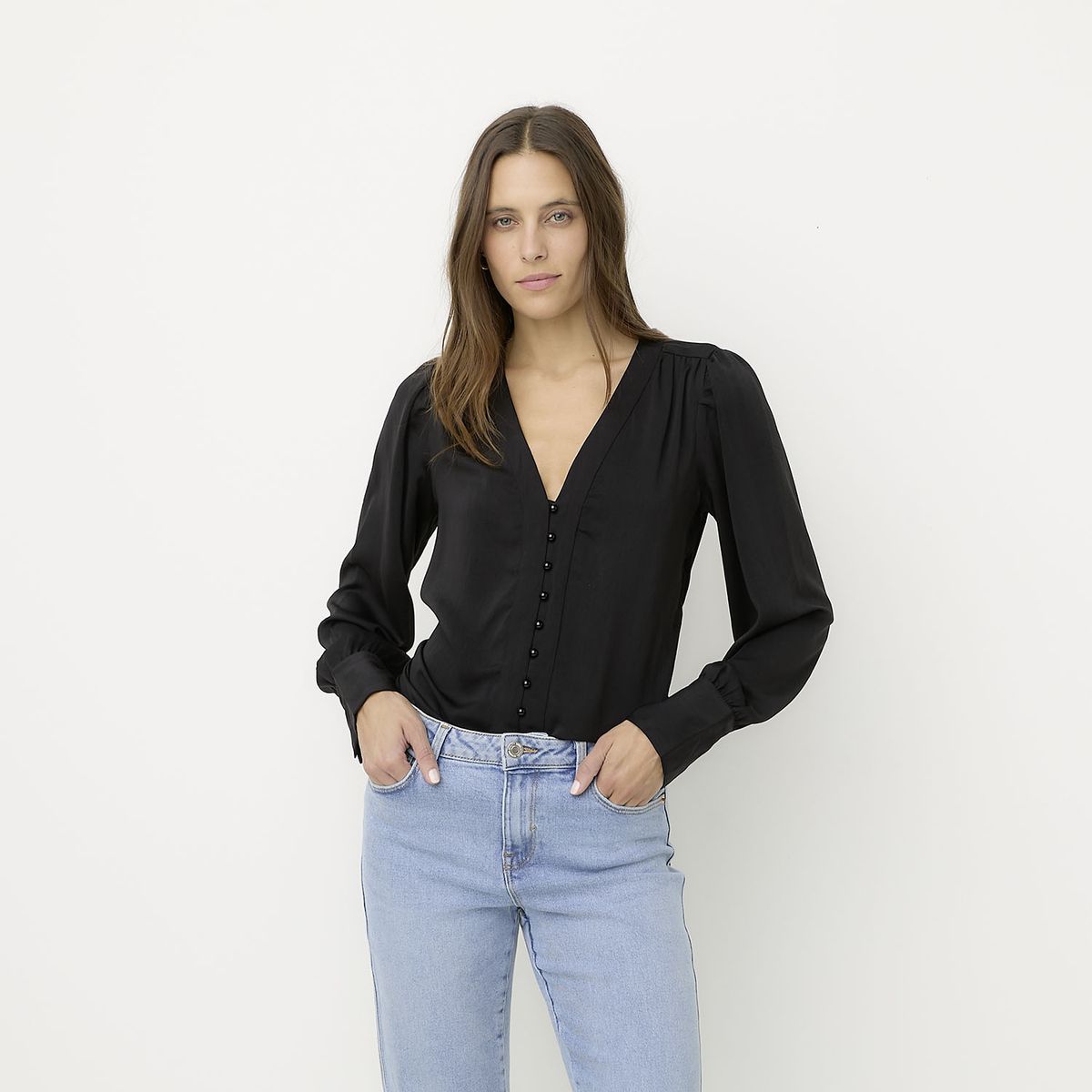 VERO MODA - Blusa Manga Larga Mujer Vero Moda