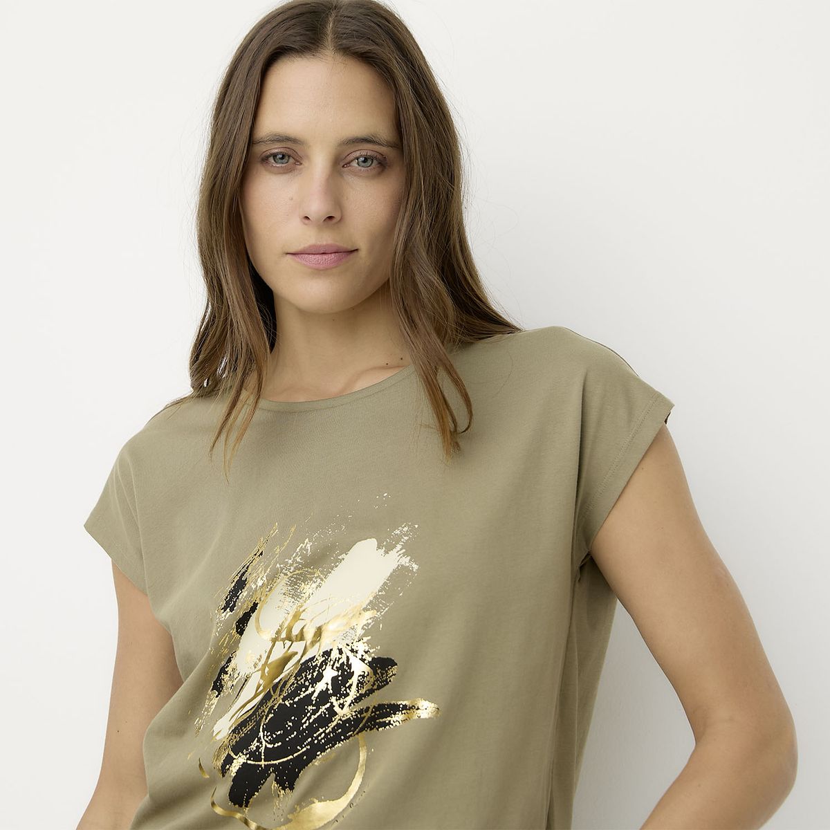 VERO MODA - Polera Estampada Manga Corta Mujer Vero Moda