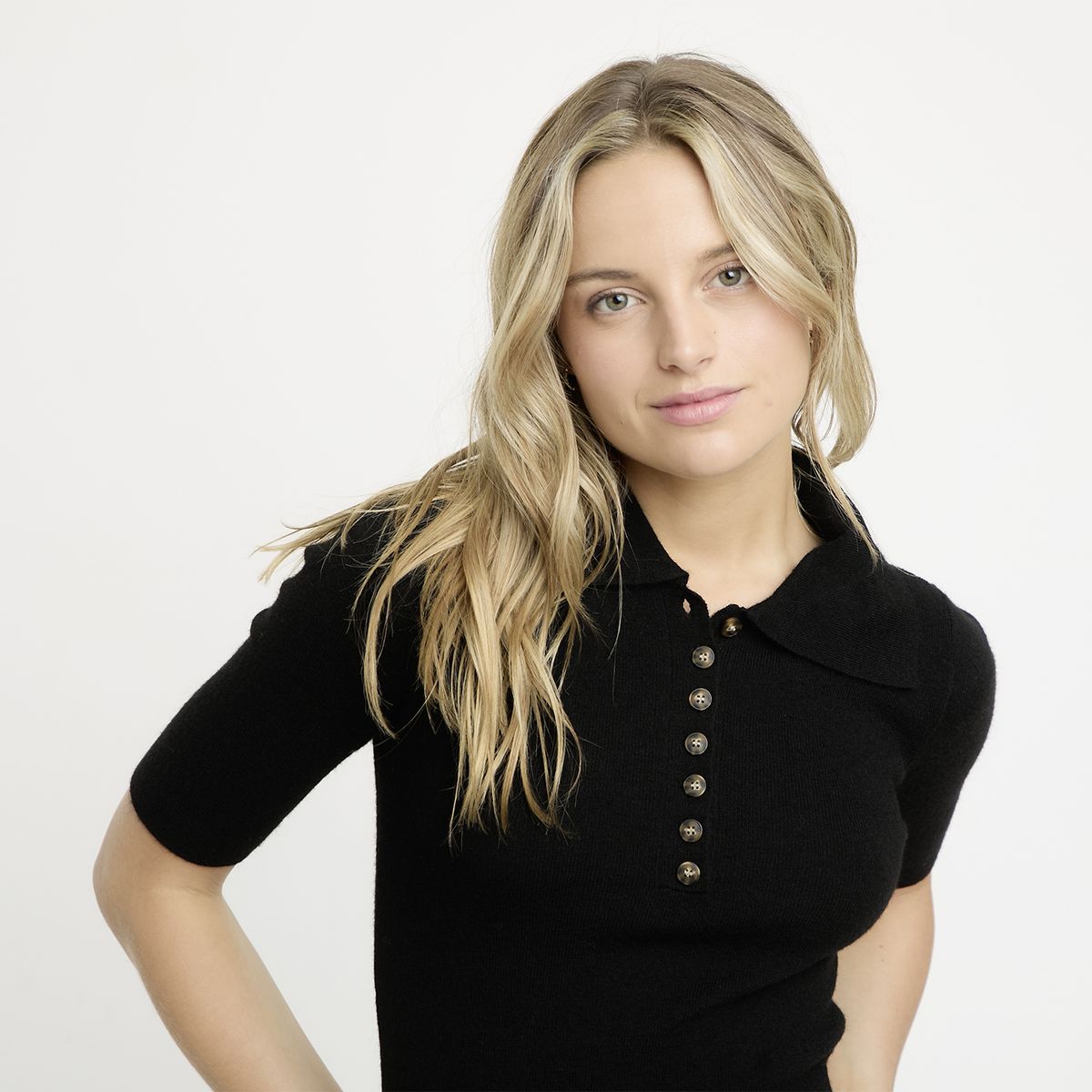 VERO MODA - Polera Botones Mujer Vero Moda