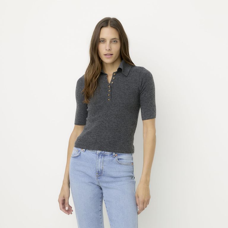 Polera Botones Mujer