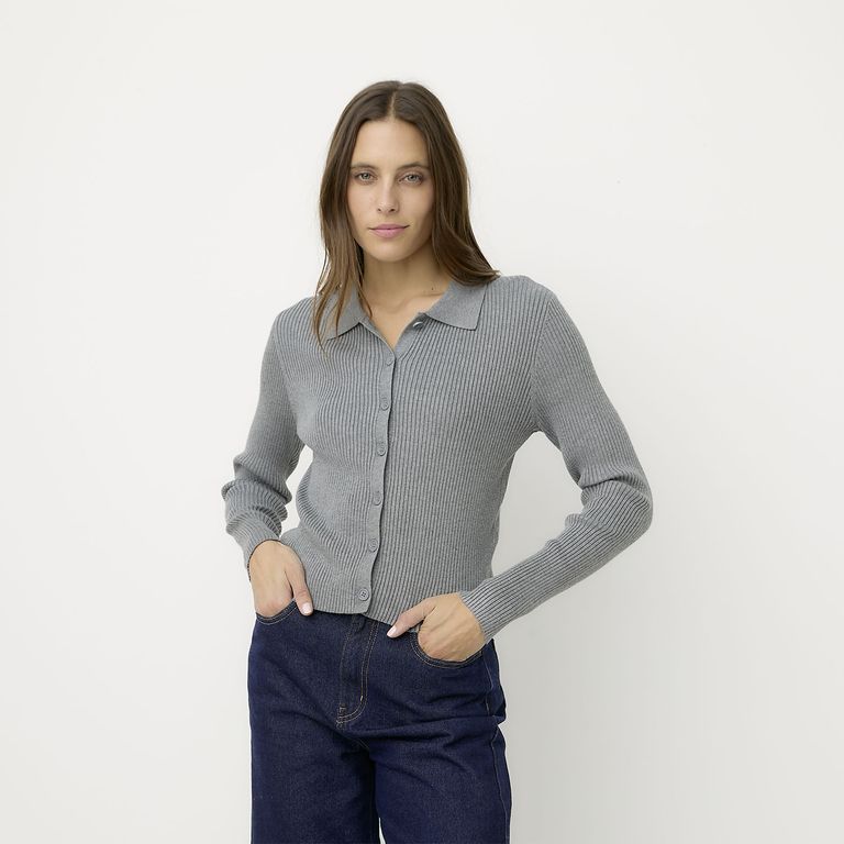 Sweater Manga Larga Mujer