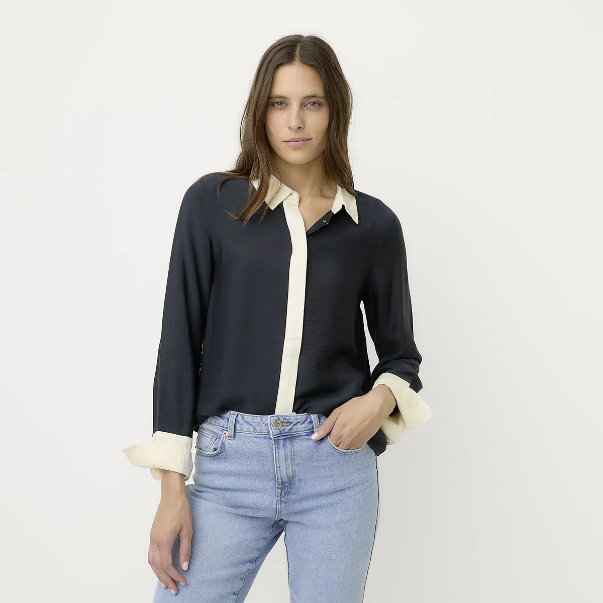 VERO MODA - Blusa Manga Larga Mujer Vero Moda