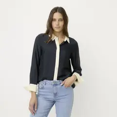 VERO MODA - Blusa Manga Larga Mujer