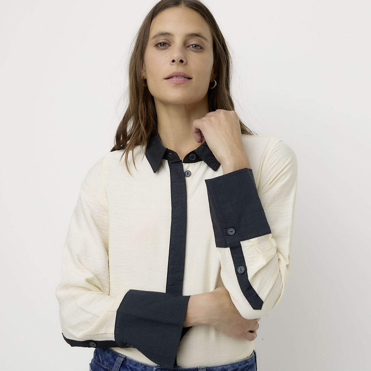 VERO MODA - Blusa Manga Larga Mujer Vero Moda