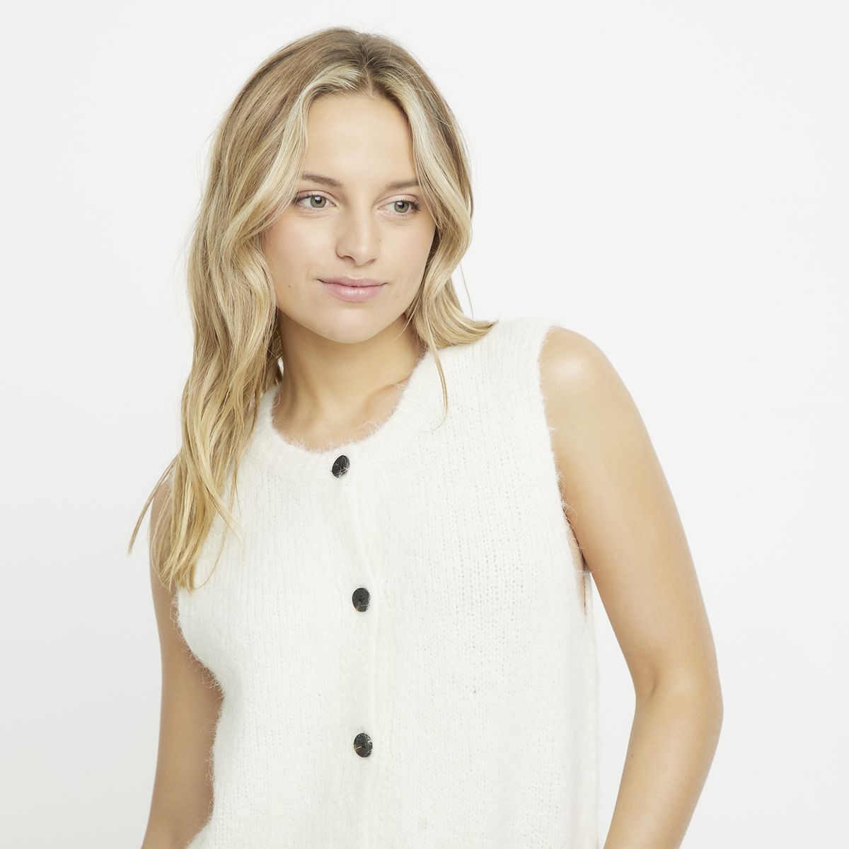 VERO MODA - Sweater Sin Manga Mujer Vero Moda