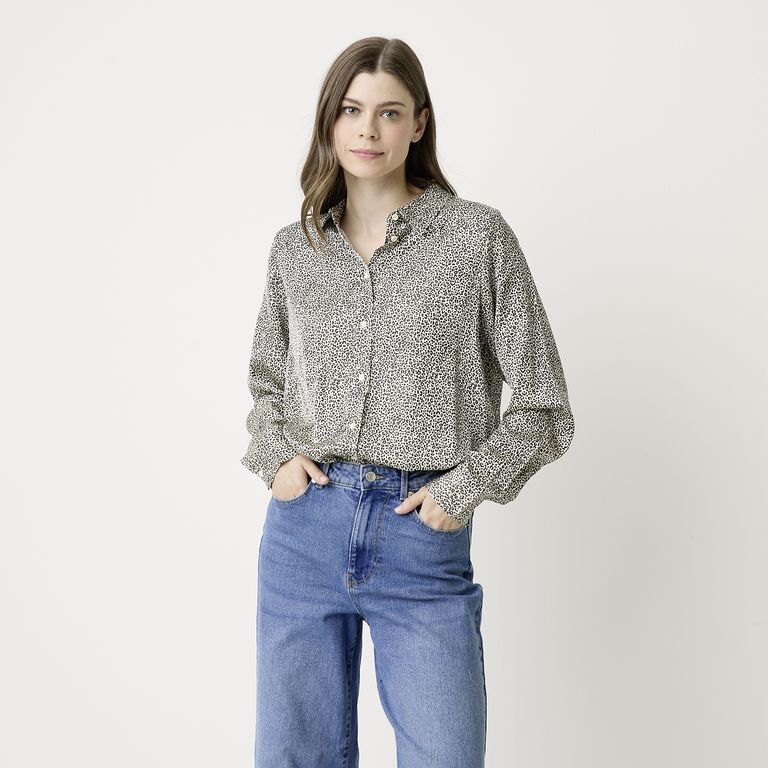 Blusa Manga Larga Mujer