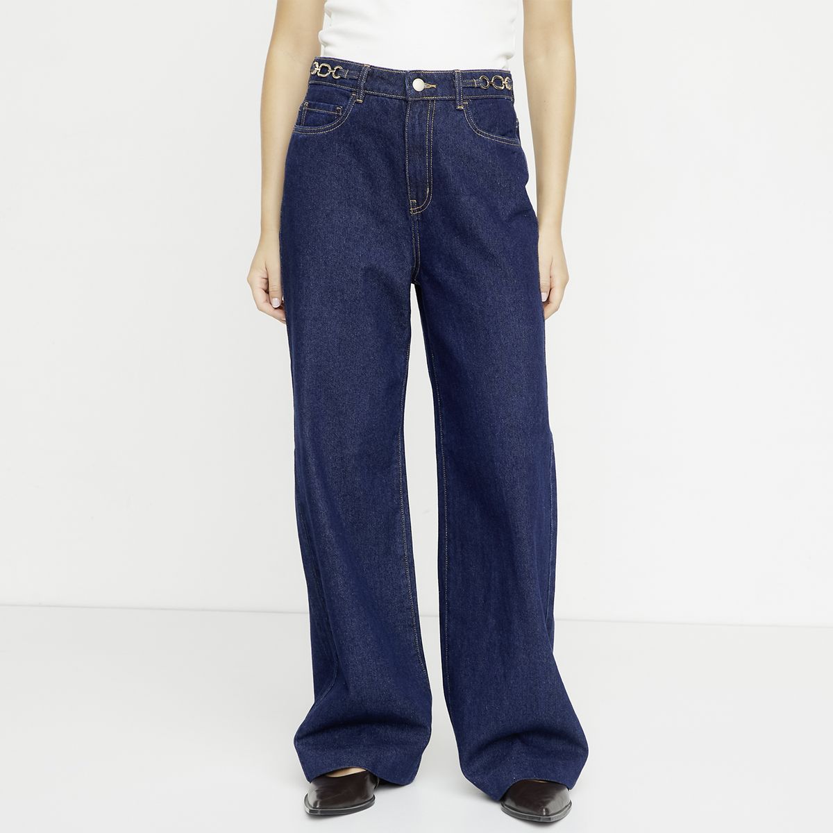 VERO MODA - Jeans Wide Leg Mujer Vero Moda