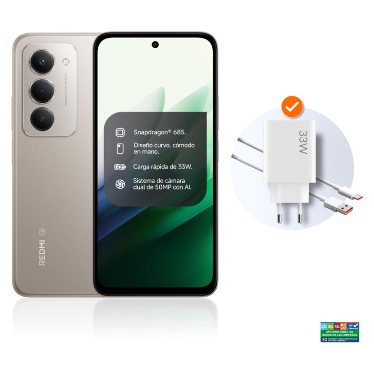 Celular Redmi 15 5G 256GB