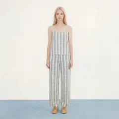 THE TINY BIG SISTER - Pantalón Estampado 100% Algodón Mujer