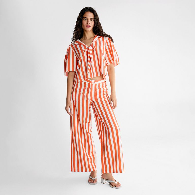 Blusa Marinera Rayas Mujer