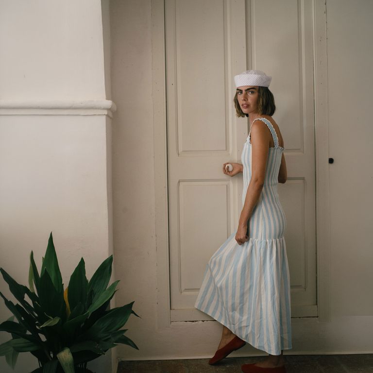 Vestido Rayas Mujer