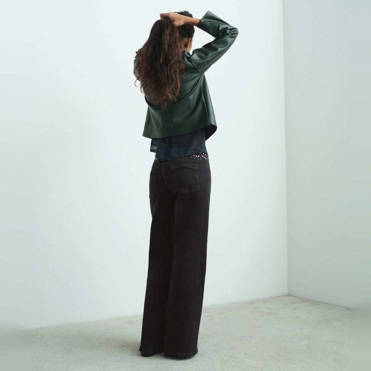 MANGO TEEN - Chaqueta Polipiel Mujer Mango Teen