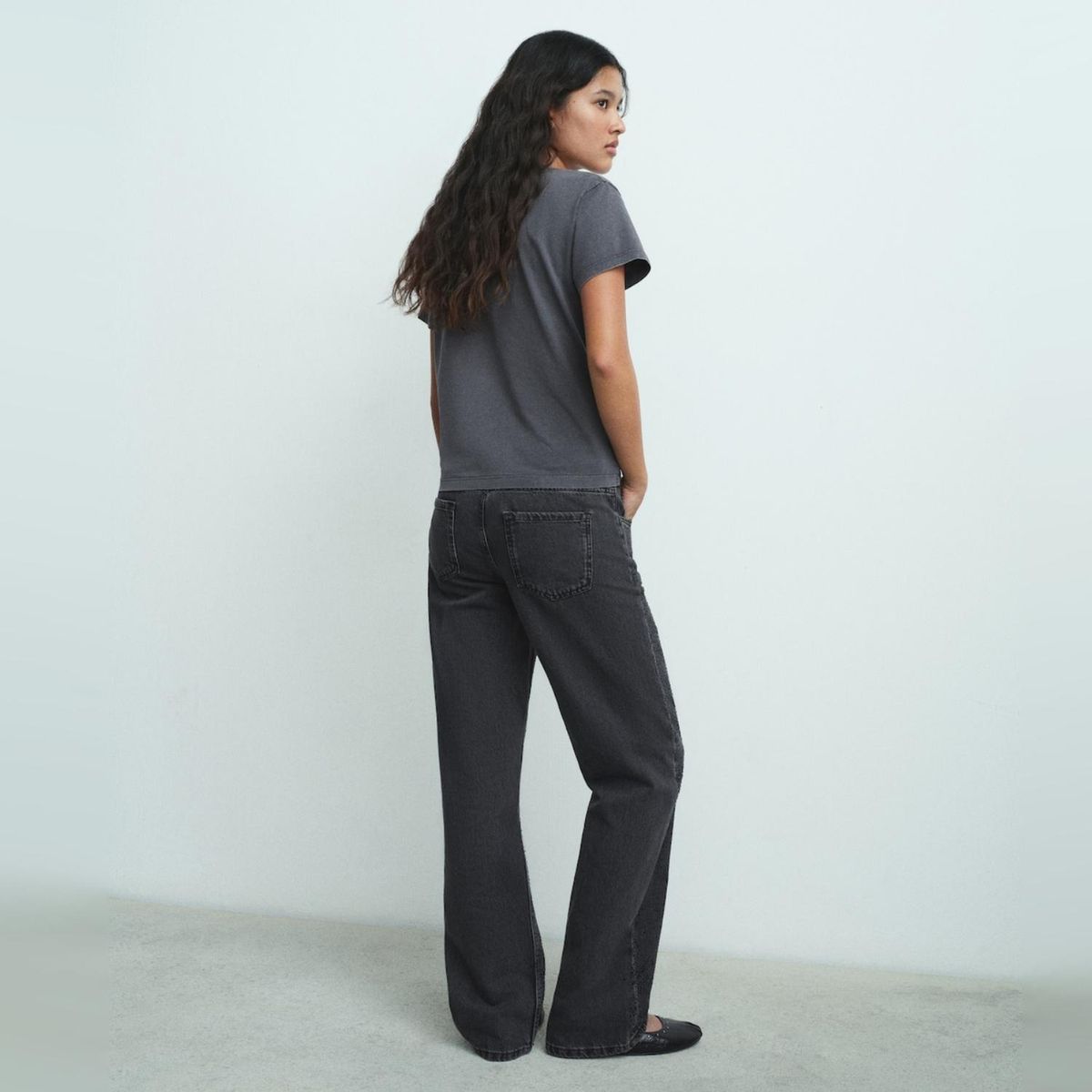 MANGO TEEN - Polera Mensaje Strass Mujer Mango Teen