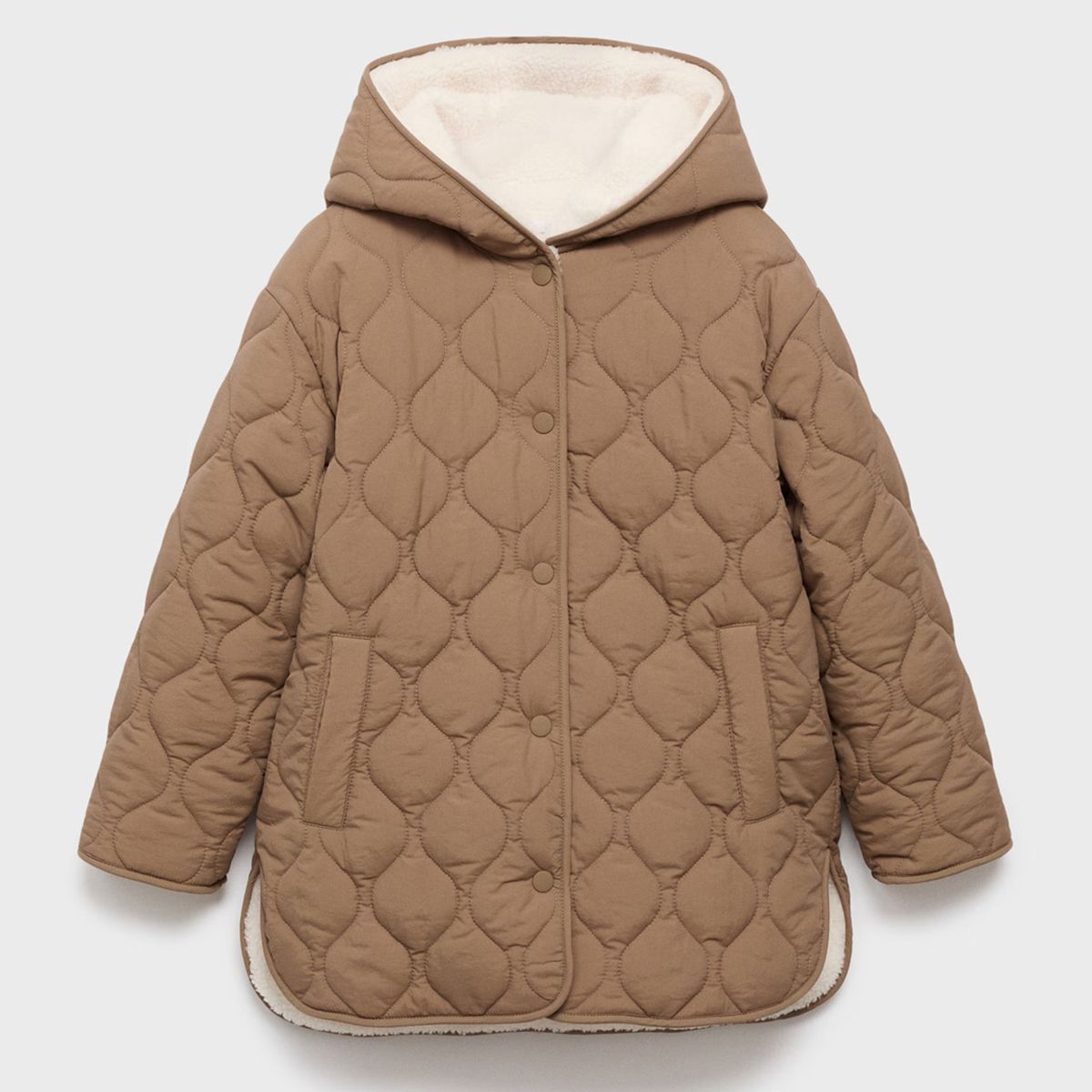MANGO KIDS - Parka Largo Acolchado Niña Mango Kids