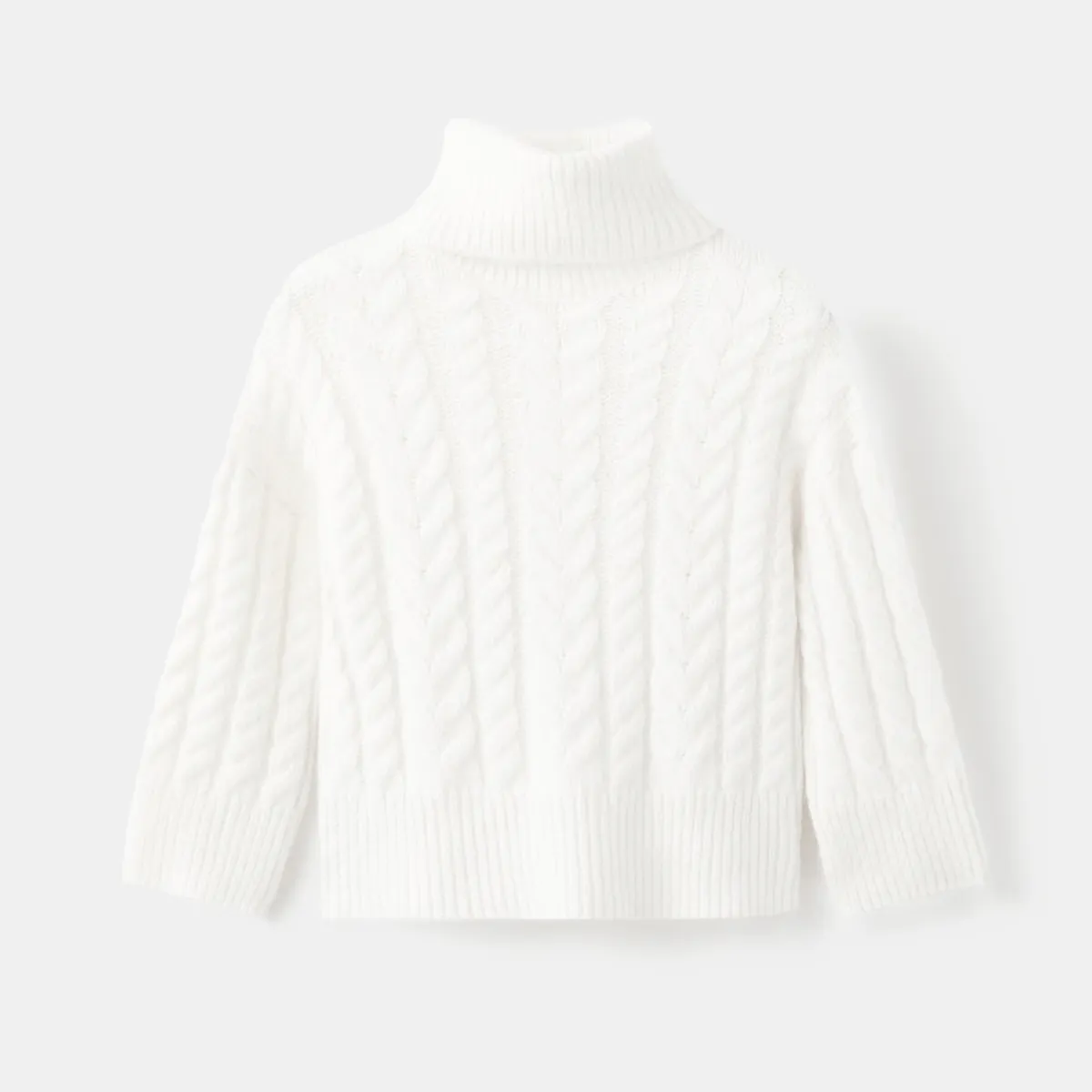 MANGO KIDS - Sweater Punto Cuello Alto Niña Mango Kids