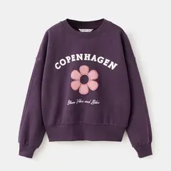 MANGO KIDS - Polerón Bordada Estampada Niña