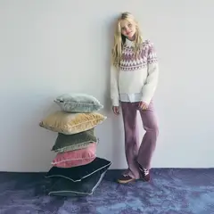 MANGO KIDS - Pantalón Flare Efecto Terciopelo Niña