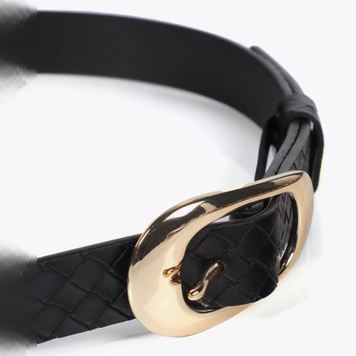 LOLA CASADEMUNT - Cinturón Efecto Piel Trenzado Mujer Lola Casademunt