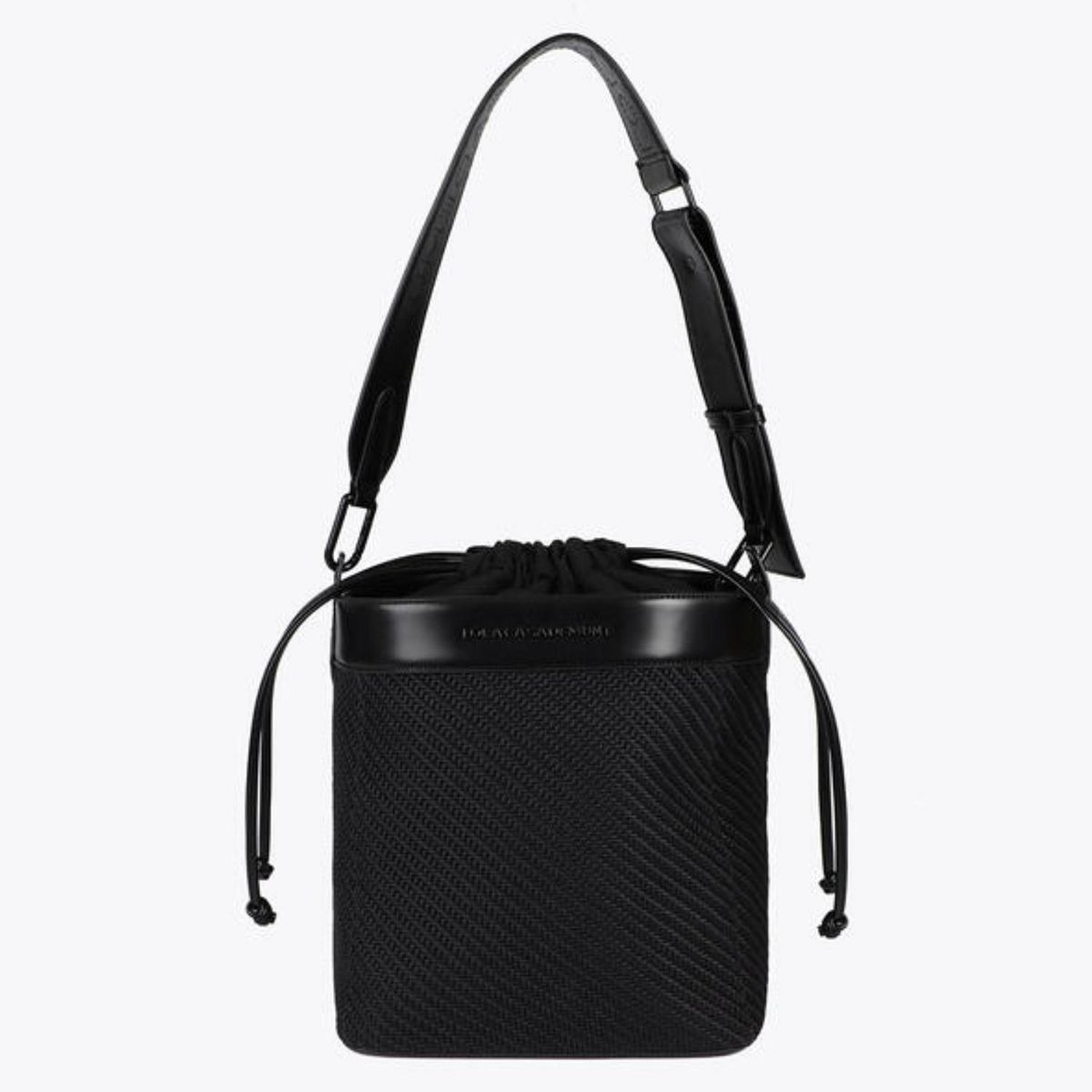 LOLA CASADEMUNT - Cartera Hobo Combinado Tejido y Efecto Piel Mujer Lola Casademunt
