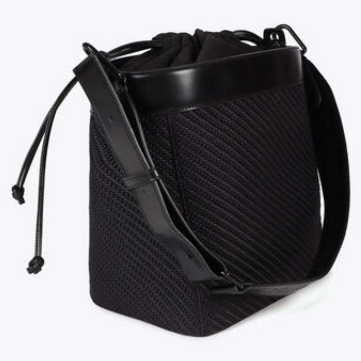 LOLA CASADEMUNT - Cartera Hobo Combinado Tejido y Efecto Piel Mujer Lola Casademunt