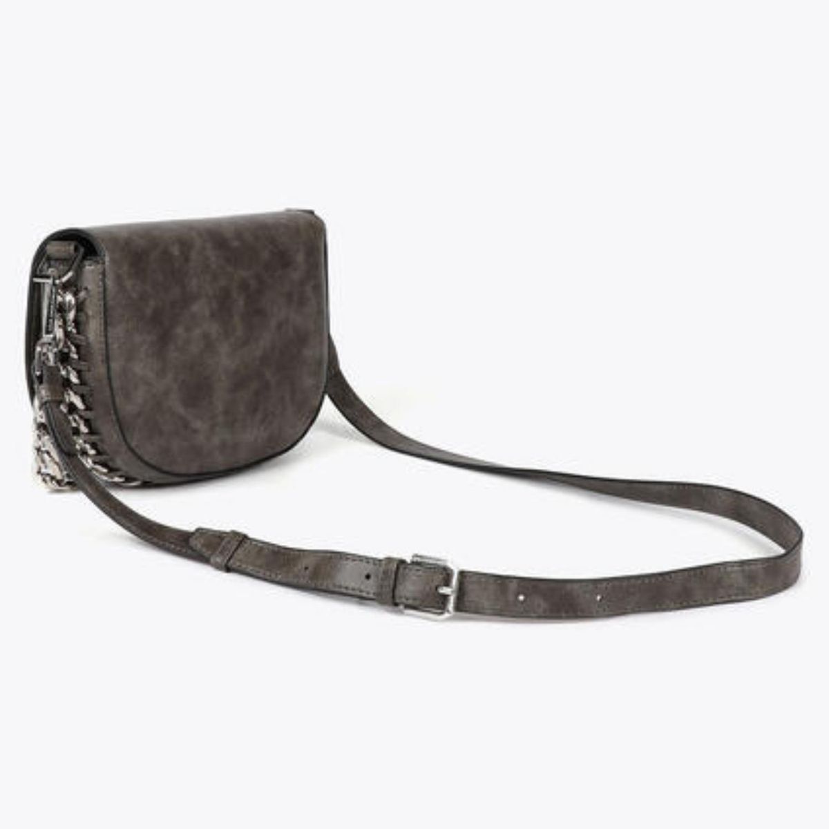 LOLA CASADEMUNT - Cartera Bandolera Efecto Piel Desgastada  Mujer Lola Casademunt