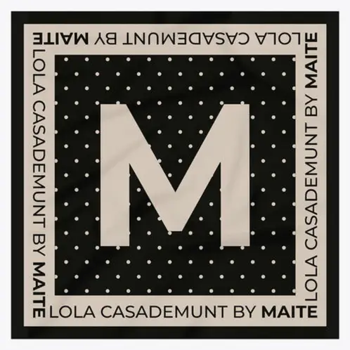 LOLA CASADEMUNT - Pañuelo Estampado Puntos Mujer