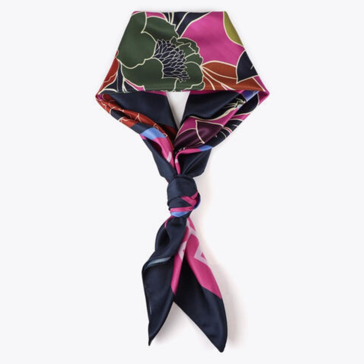 LOLA CASADEMUNT - Pañuelo Estampado Flores Mujer Lola Casademunt