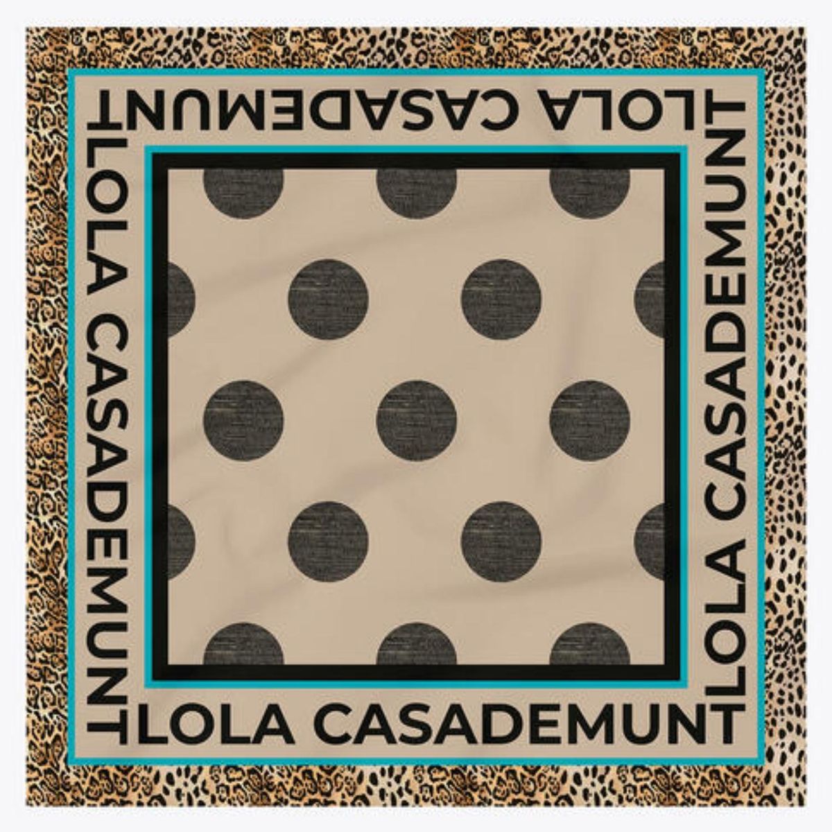 LOLA CASADEMUNT - Pañuelo Estampado  Mujer Lola Casademunt