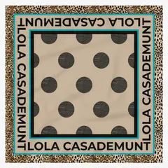 LOLA CASADEMUNT - Pañuelo Estampado Mujer