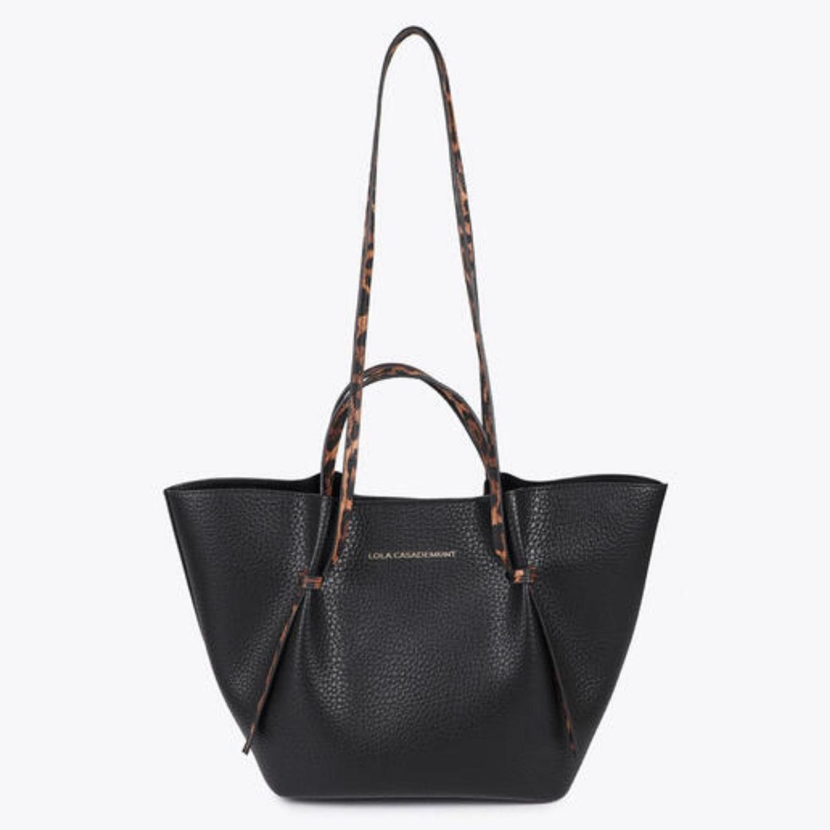 LOLA CASADEMUNT - Cartera Mini Shopper Detalles Animal Print Mujer Lola Casademunt