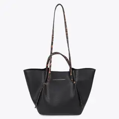 LOLA CASADEMUNT - Cartera Mini Shopper Detalles Animal Print Mujer