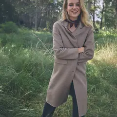 ESEOESE - Abrigo Largo Lana Mujer
