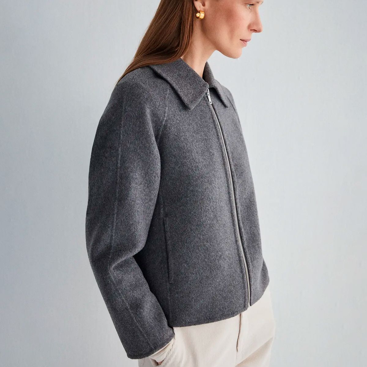 ESEOESE - Chaqueta Lana Mujer Eseoese