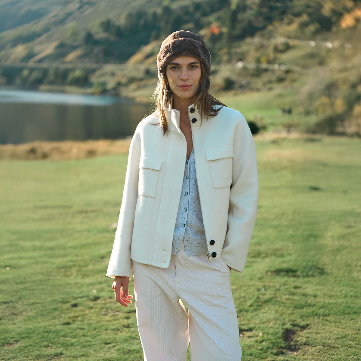 ESEOESE - Chaqueta Lana Mujer Eseoese
