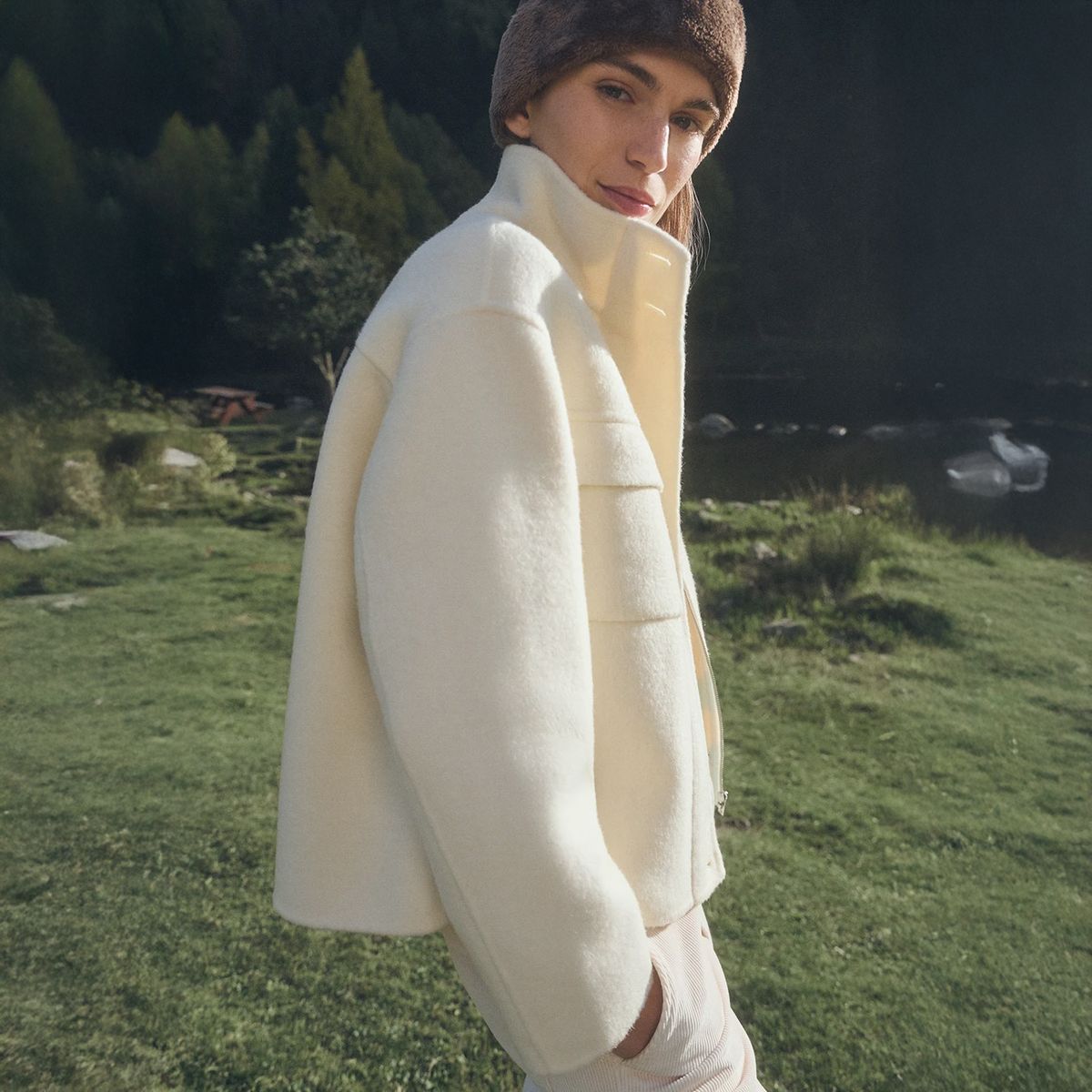 ESEOESE - Chaqueta Lana Mujer Eseoese