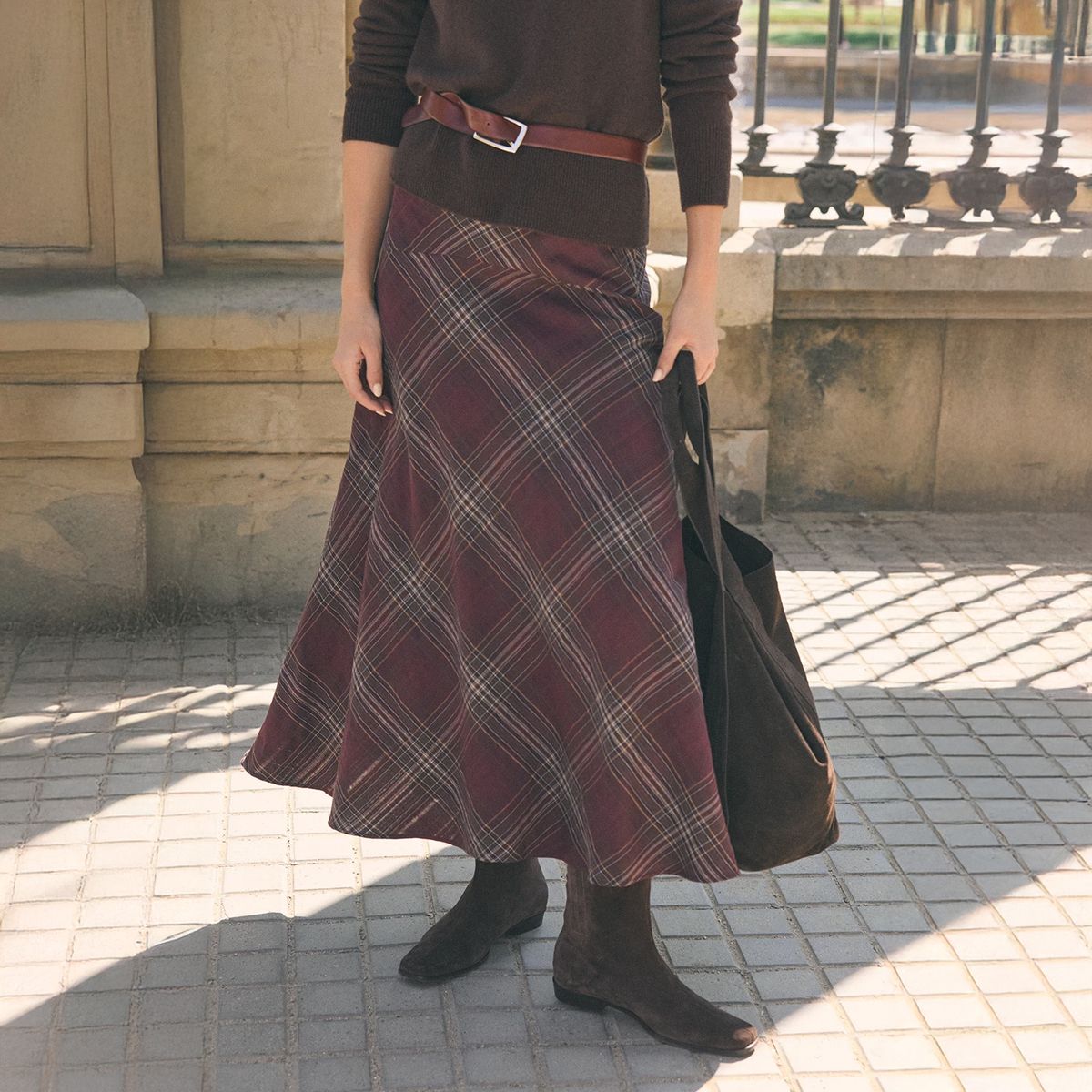 ESEOESE - Falda Algodón Kingsdale Mujer Eseoese