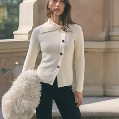 ESEOESE - Chaleco Algodón Botones Mujer