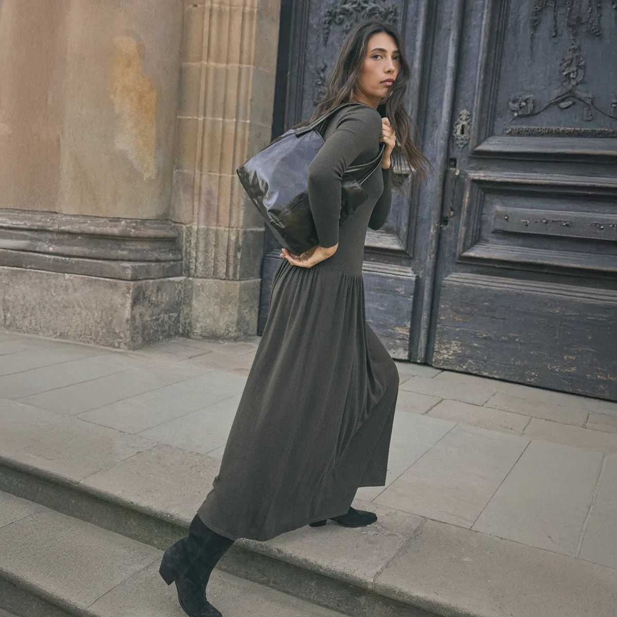ESEOESE - Vestido Mujer Largo Eseoese