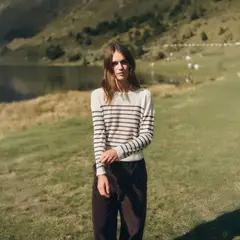 ESEOESE - Sweater Rayas Lana Mujer