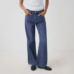 ESEOESE - Jeans Wide Algodón Mujer