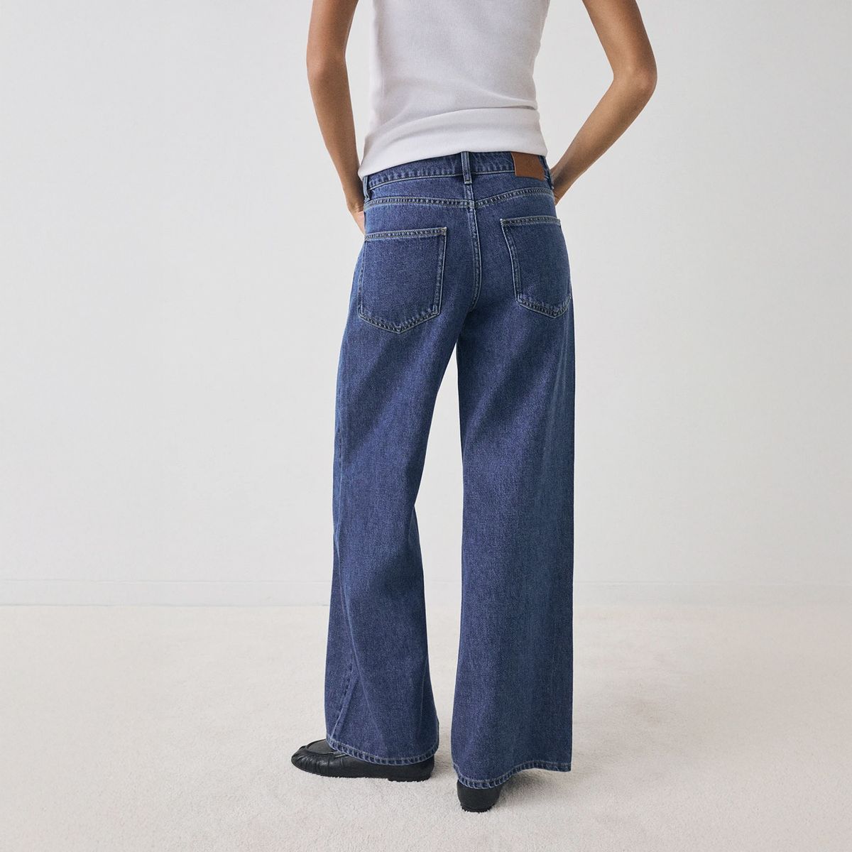 ESEOESE - Jeans Wide Algodón Mujer Eseoese