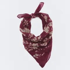 ESEOESE - Pañuelo Estampado 100% Lana Mujer